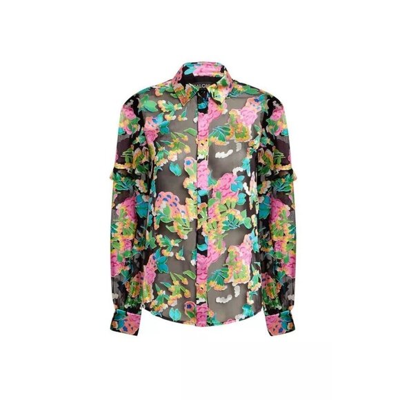 Saloni Myra B Hydrangea Shirt - Picture 1 of 9